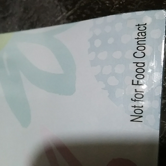 Abstract Floral Glass Art Tray - Picture 6 of 6